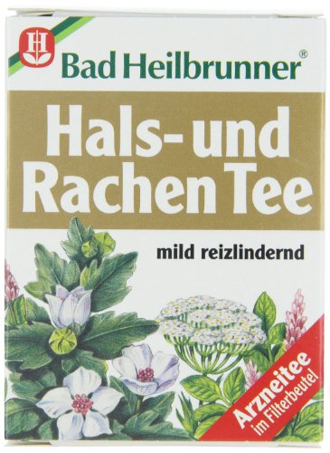 Product Cover Bad Heilbrunner Hals- und Rachen/Neck & Throat tea (4 Packs each 8 Teabags)
