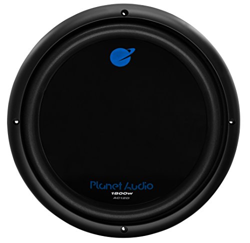 Product Cover Planet Audio AC12D Car Subwoofer - 1800 Watts Maximum Power, 12 Inch, Dual 4 Ohm Voice Coil, Easy Mounting, Sold Individually