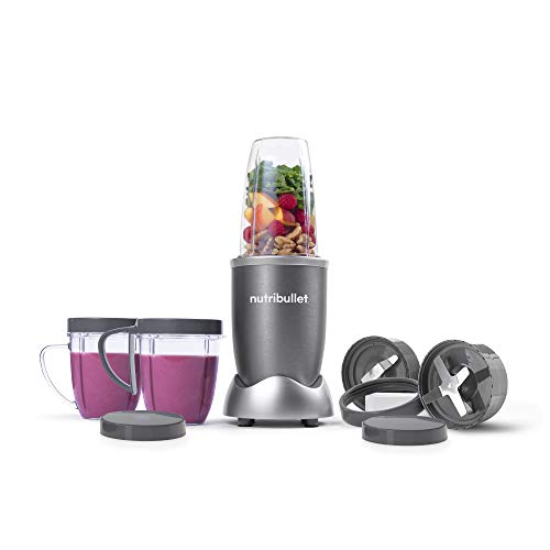 Product Cover NutriBullet NBR-1201 12-Piece High-Speed Blender/Mixer System, Gray (600 Watts)