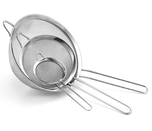 Product Cover Cuisinart CTG-00-3MS Set of 3 Fine Mesh Stainless Steel Strainers