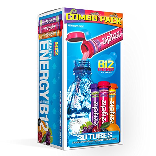 Product Cover Zipfizz Healthy Energy Drink Mix, Hydration with B12 and Multi Vitamins, Variety Pack, 30 Count