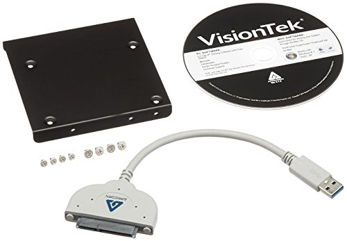 Product Cover VisionTek Universal Solid State Drive Cloning and Transfer Kit (USB 3.0 to SATA) - 900537