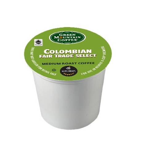 Product Cover Green Mountain Coffee K-Cup Portion Pack for Keurig K-Cup Brewers, Columbian Fair Trade, Medium Roast(Pack of 96)