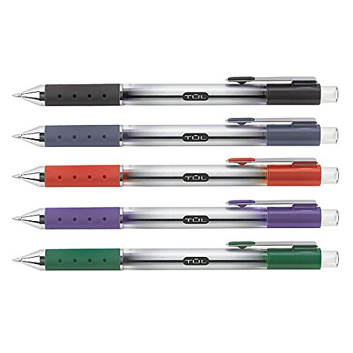 Product Cover TUL Retractable Gel Pens 0.7 mm Medium Point, Assorted 12/pk
