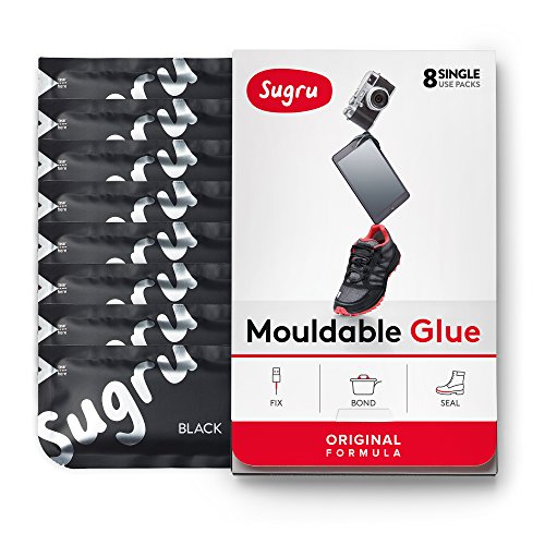 Product Cover Sugru Moldable Glue - Original Formula - Black 8-Pack - I000465