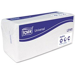 Product Cover Tork Universal L3141 Luncheon Napkin, 1-Ply, 1/4 Fold, 13