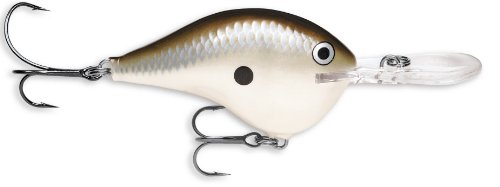 Product Cover Rapala Dives-To 06 Fishing lure, 2-Inch, Pearl Grey Shiner