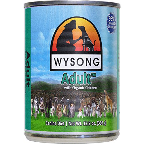 Product Cover Wysong Adult Organic Chicken Canine Canned Diet Dog Food - 12.9 Ounce Can