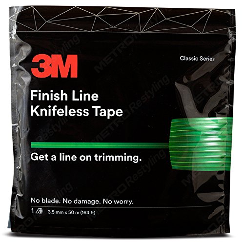 Product Cover 3M Knifeless Finish Line Vinyl Wrap Cutting Tape 50 Meter Roll (164 Ft) for Stripes and More