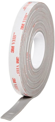 Product Cover 3M VHB Tape RP62 0.5 in width x 5 yd length (1 Roll)