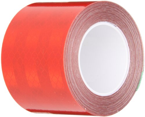 Product Cover 3M 3432 Red Micro Prismatic Sheeting Reflective Tape, 2