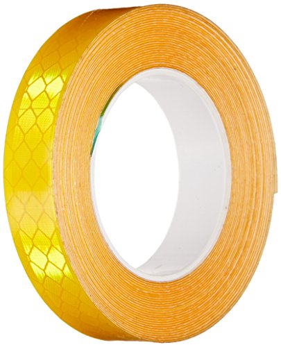 Product Cover 3M 3431 Yellow Micro Prismatic Sheeting Reflective Tape - 0.5 in. x 15 ft. Non Metalized Adhesive Tape Roll. Safety Tape