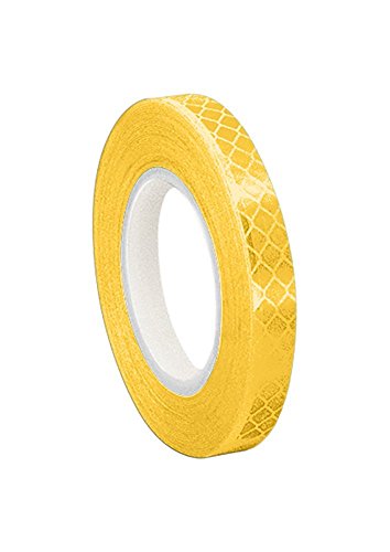 Product Cover 3M 3431 Yellow Micro Prismatic Sheeting Reflective Tape, 0.75