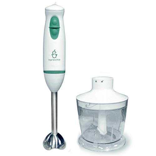 Product Cover Baby Food Maker - Immersion Hand Blender and Food Processor - Puree & Blend By Sage Spoonfuls
