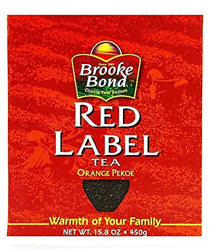 Product Cover Brooke Bond Red Label Tea (loose tea) - 450g (Pack of 4)