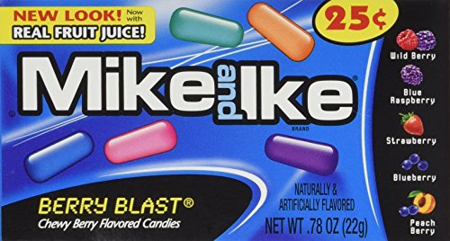Product Cover Mike and Ike Berry Blast (1 Box of 24 - .78oz Individual Packs)