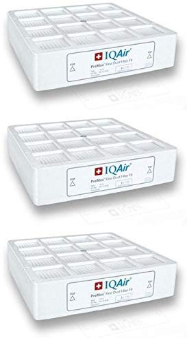 Product Cover IQAir Genuine Original PreMax Pre-Filter F8 3-Pack [Dust, Pollen, Pet Dander & Mold Spores] Swiss Made