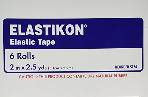 Product Cover Elastikon Johnson and Johnson First Aid Elastic Tape, 6 Count