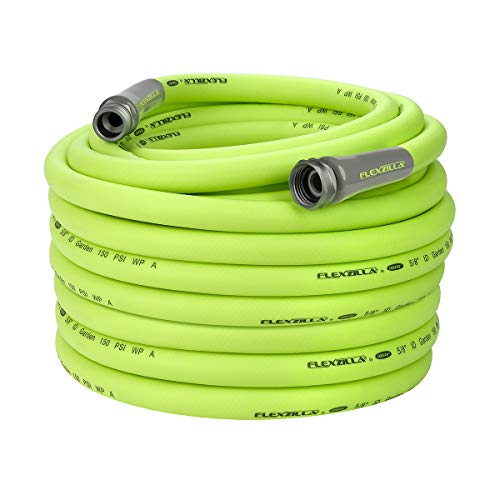 Product Cover Flexzilla Garden Hose, 5/8 in. x 100 ft., Heavy Duty, Lightweight, Drinking Water Safe - HFZG5100YW
