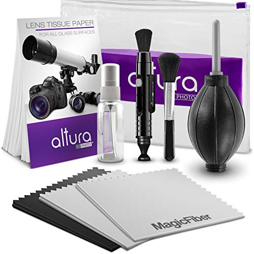 Product Cover Altura Photo Professional Cleaning Kit for DSLR Cameras and Sensitive Electronics Bundle with Refillable Spray Bottle