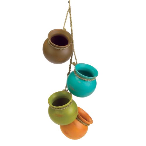 Product Cover Gifts & Decor Dangling Mini Ceramic Pot Set
