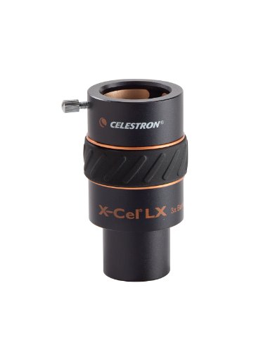 Product Cover Celestron 93428 X-Cel LX 1.25-Inch 3x Barlow Lens (Black)