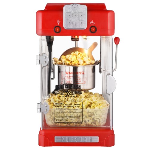Product Cover 6074 Great Northern Popcorn Machine Pop Pup Retro Style Popcorn Popper,  2.5oz