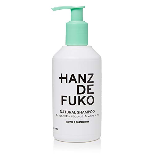 Product Cover Hanz de Fuko Premium Mens Natural Shampoo- High Performance Hair Cleanser (8oz) Sulfate and Paraben Free