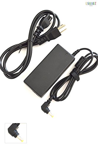 Product Cover usmart Ac Adapter Charger for Asus K50IJ-G1B K50IJ-G2B K50IJ-H1 K50IJ-J1 K50IJ-RNC7 K50IJ-RX05 K50IJ-XA1 K50IJ-X2 K50IJ-X3 K501 K501J Laptop Notebook Battery Power Supply Cord Plug