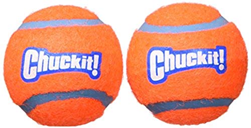 Product Cover Chuckit! Tennis Ball, Orange, Small, Shrink Sleeve 2-Pack