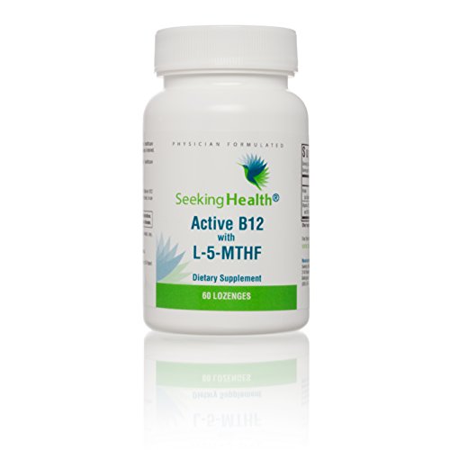 Product Cover Seeking Health | Active B12 Lozenge with L-5 MTHF | Vitamin B12 Supplement | Methylfolate | 60 Lozenges