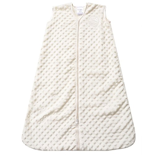 Product Cover HALO Sleepsack Wearable Blanket, Velboa, Cream Plush Dots, Large