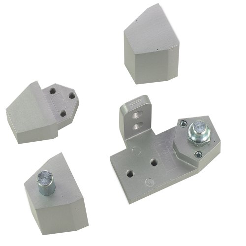 Product Cover Global Door Controls Aluminum Arch/Vistawall Style Right Hand Offset Pivot