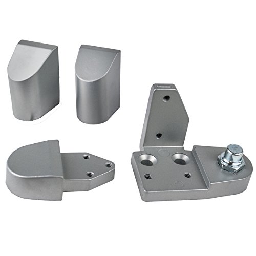 Product Cover Global Door Controls Aluminum Amarlite Style Left Hand Offset Pivot