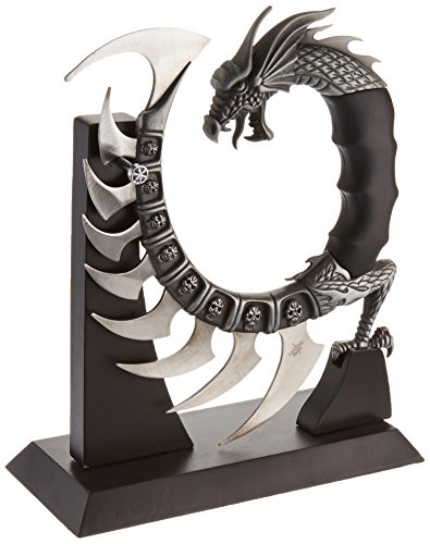 Product Cover Fantasy Master FM-571 Fantasy Dragon Show Blade with Stand, 8-Inch Overall