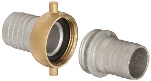 Product Cover Dixon CAB200 Aluminum Hose Fitting, Complete King Short Suction Coupling Set with Brass Nut, 2