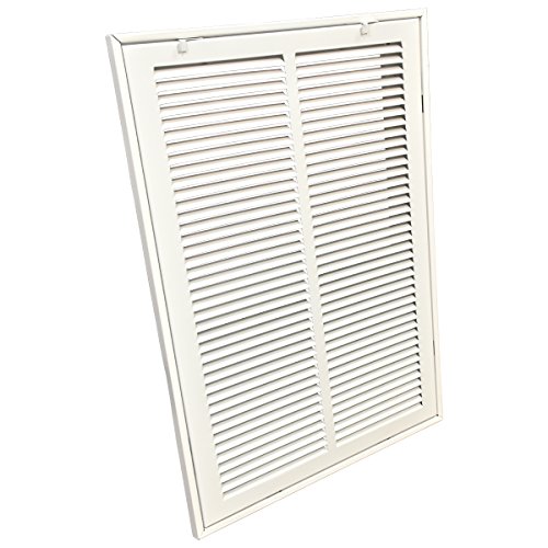 Product Cover EZ-FLO 61670 Steel Return Air Filter Grille for Sidewall and Ceiling Installation, 14