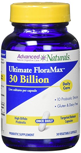 Product Cover Advanced Naturals Ultimate Floramax 30 Billion Caps, 30 Count