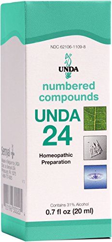 Product Cover UNDA - UNDA 24 Numbered Compounds - Homeopathic Preparation - 0.7 fl oz (20 ml)