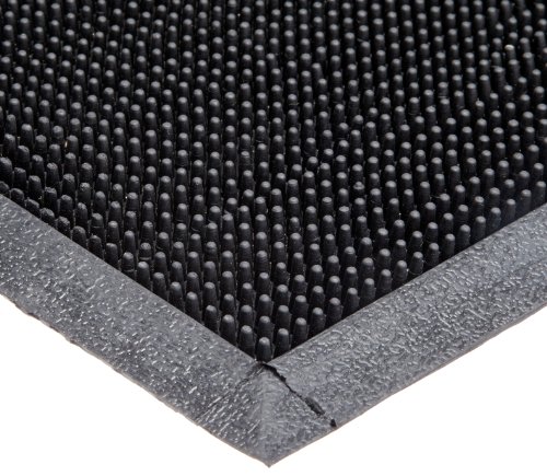 Product Cover Durable Heavy Duty Rubber Fingertip Outdoor Entrance Mat, 24