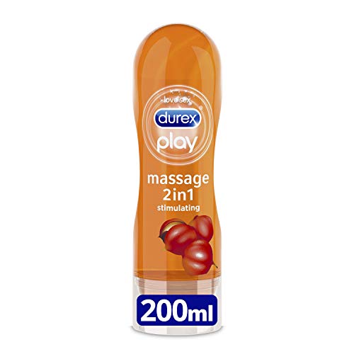 Product Cover Durex Play 2in1 Light & Non Greasy Stimulating Massage Lubricant with Arousing Guarana - 200ml