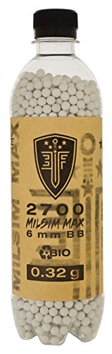 Product Cover Elite Force Premium Biodegradable 6mm Airsoft BBS Ammo.32 Gram (Milsim Max), 2700 Count