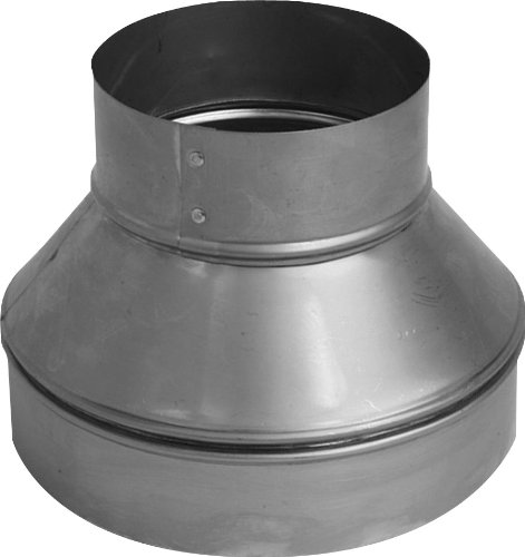 Product Cover Speedi-Products SM-RDP 64 6-Inch by 4-Inch Round Galvanized Plain Reducer