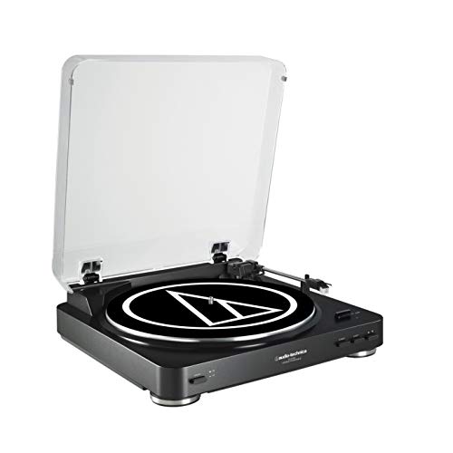 Product Cover Audio-Technica AT-LP60BK Fully Automatic Belt-Drive Stereo Turntable, Black