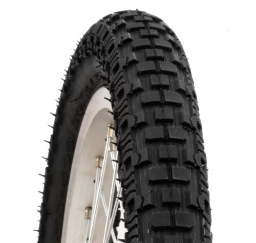 Product Cover Schwinn Knobby Bike Tire with Kevlar (Black, 20 x 2.12-Inch)