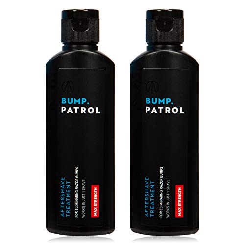 Product Cover Bump Patrol Maximum Strength Aftershave Formula - After Shave Solution Eliminates Razor Bumps and Ingrown Hairs - 2 Ounces 2 Pack
