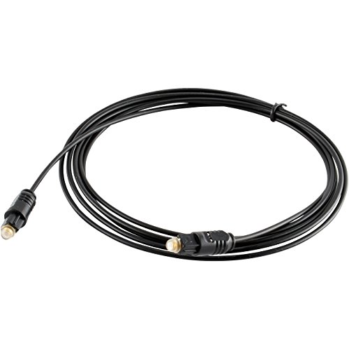 Product Cover Protronix Digital Audio Optical Toslink Fiber Optic Cable, 6FT