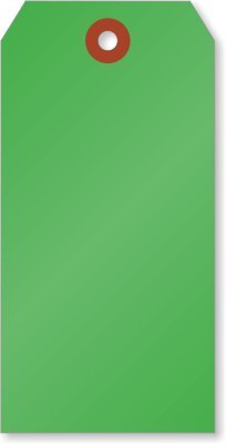 Product Cover SmartSign Dark Green Tags | 13pt Cardstock Tag, 2.375