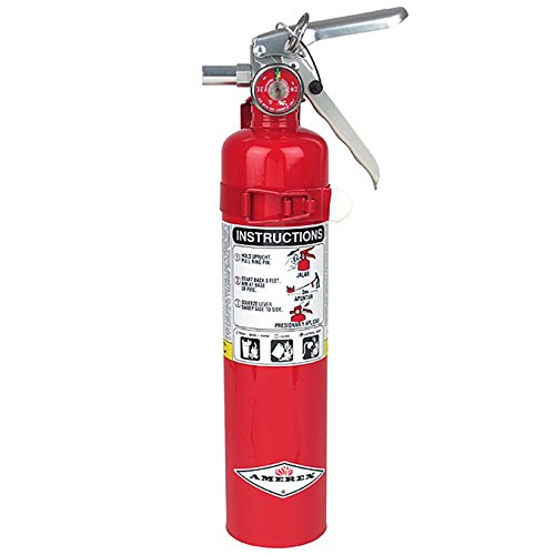 Product Cover Amerex B417, 2.5lb ABC Dry Chemical Class A B C Fire Extinguisher, with Wall Bracket