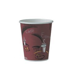 Product Cover SOLO Cup Company 370SI-0041 Bistro Design Hot Drink Cups, Paper, 10 oz, (Case of 1,000)